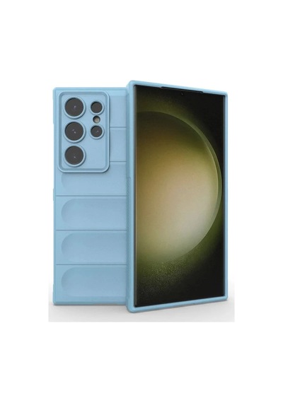 Samsung Galaxy S24 Ultra Kılıf Optimum Silikon - Sky Blue