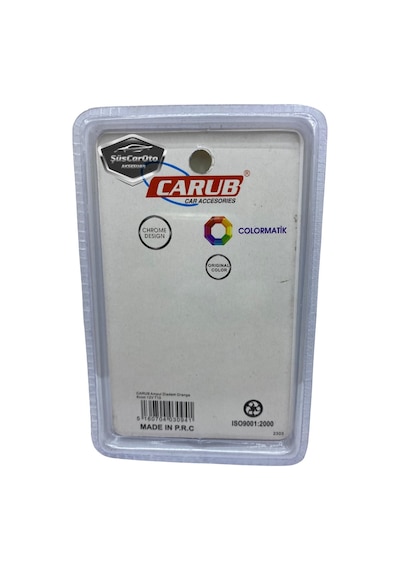 Carub Diadem Ampul Krom Amber Park Ampulü T10 Wy5w 12v Turuncu Işık Colormatik 2'li Takım 00 Şüscaroto Aksesuar
