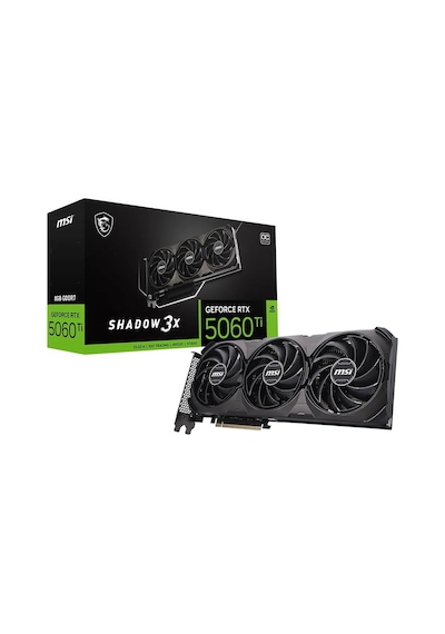Msı Geforce Rtx 5060 Tı 8gb Shadow 3x Oc Classıc Gddr7 128bit Aeae1msı0256