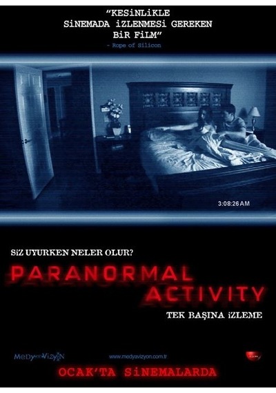 Dvd-Paranormal Activity