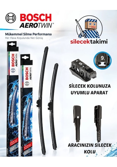 Mercedes W213 2023 Silecek Takımı E Serisi Ön Bosch Aerotwin