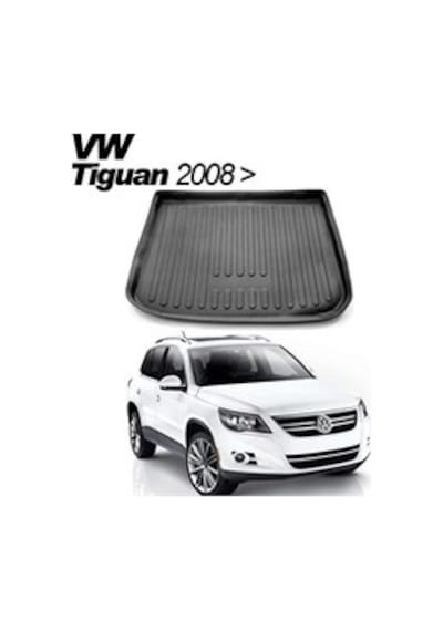 Araca Özel Vw Tiguan 2008 - 2016 Arası 3D Bagaj Havuzu Siyah