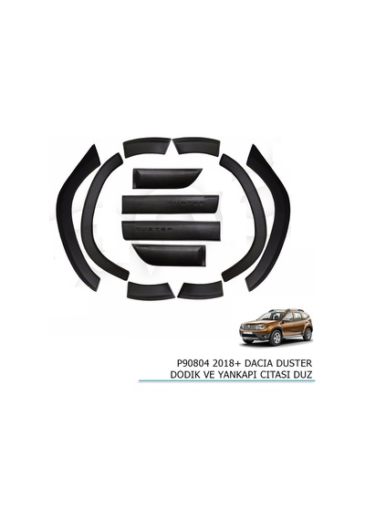Dacia Duster Dodik Ve Yan Kapı Çıtası Düz 2018+