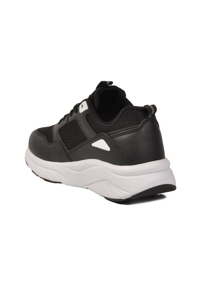 Ayakmod Siyah Beyaz Fileli Hafif Unisex Spor Ayakkabı 2105 Z Siyah - Beyaz