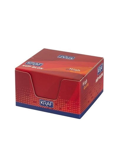 KRAF KUP BLOK BEYAZ 8X8 cm (115G)