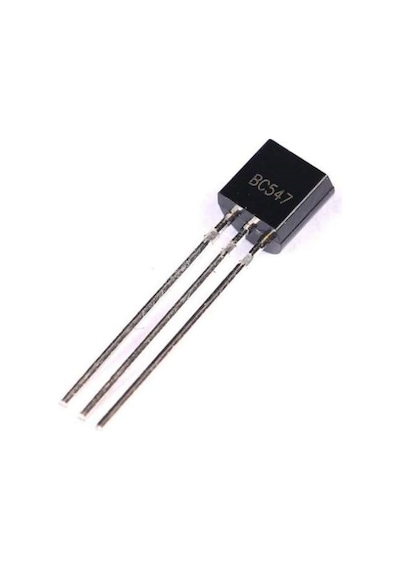 10 Adet Bc547 Transistör Bjt Npn To-92 100 Ma 45v