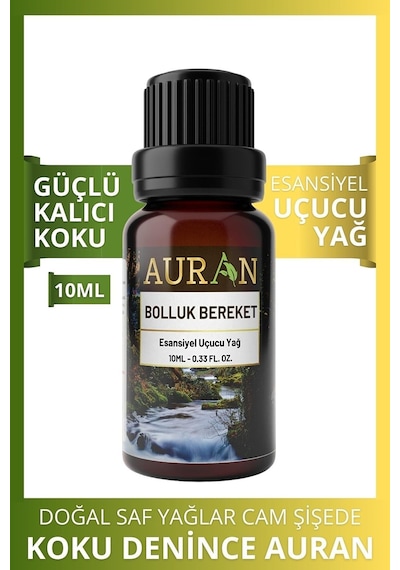 AURAN Bolluk Bereket Esansiyel Uçucu Koku Yağı Buhurdanlık Yağı