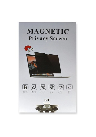 Apple Uyumlu MacBook Air 13.3 MacBook Manyetik Hayalet Ekran Koruyucu - Siyah 85805990