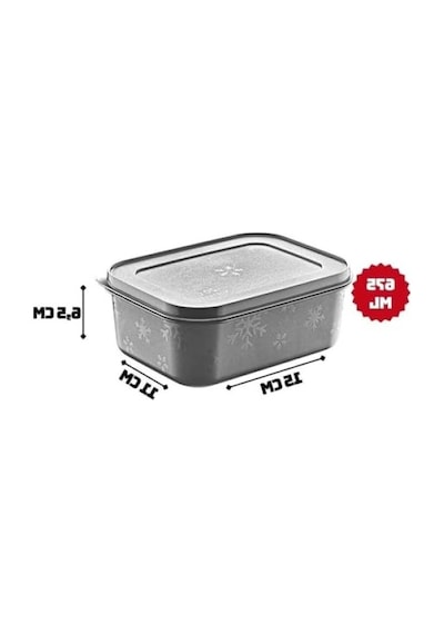 No Frost Silikon Saklama Kabı Kapaklı, 675ml 0