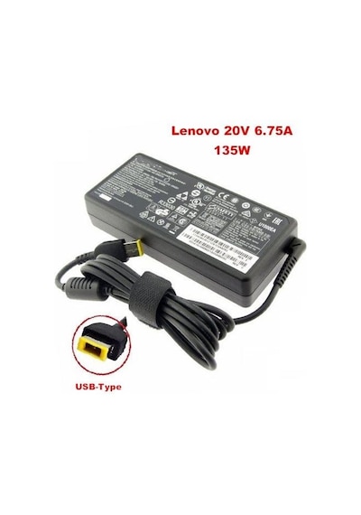 20V 6.75 Lenovo Uyumlu Legion 81Fv000Ytx. 81Fv001Ktx Adaptör Şarj Cihazı