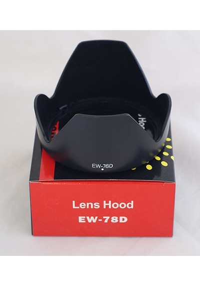 Canon 18-200 MM- 28-200 MM Lens için Ew-78D Parasoley
