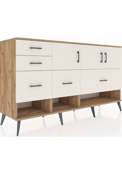 Kronos Konsol 3 Raflı 5 Çekmeceli 3 Kapaklı 176x59x99 Çam-aytaşı Çam-aytaşı Kronos Konsol 3 Raflı 5 Çekmeceli 3 Kapaklı 176x59x99 Çam-aytaşı Çam-aytaşı