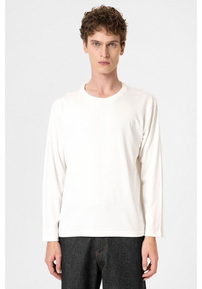 Antioch Relaxed Fit Basic Erkek T-shirt Beyaz