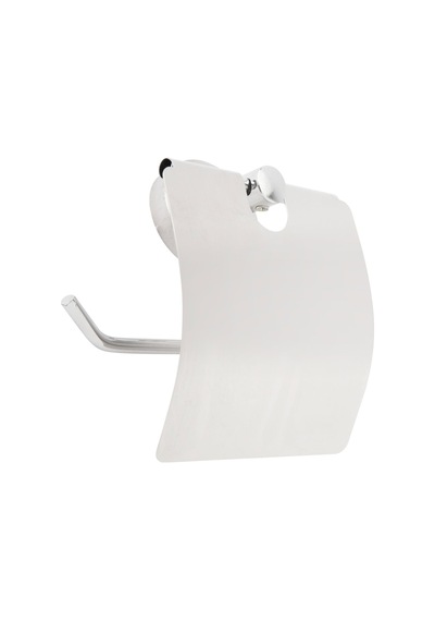 Akınn Lüx Geniş Kapaklı Kağıtlık - Krom - 13x5x12,3 Cm Renkli