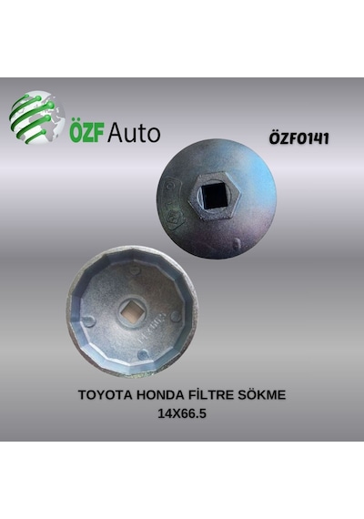 Özf0141 Yağ Filtre Sökme Aparatı Toyota Honda 14x66.5 92520525