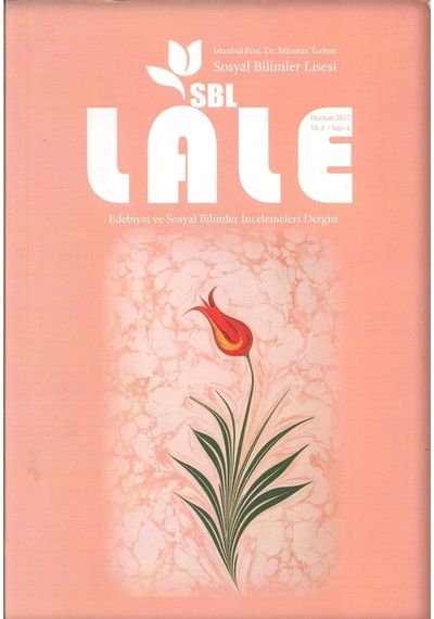 Lale Edebiyat ve Sosyal Bilimler Incelemeleri
