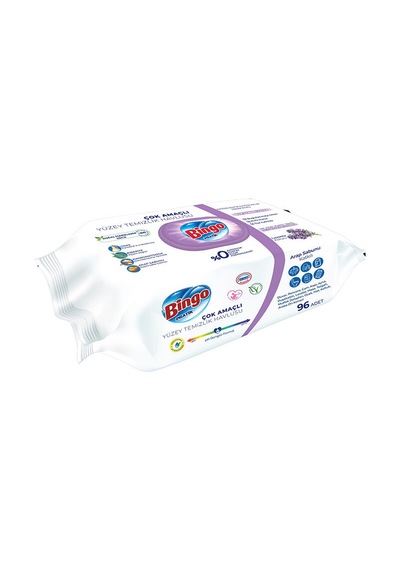 3 Adet Bingo Yüzey Temizlik Havlusu Lavanta 96'lı Diğer