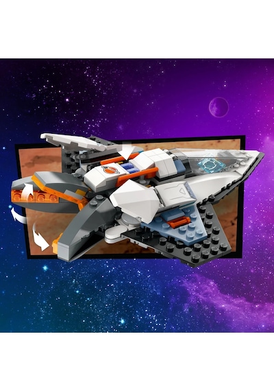 LEGO® City Yıldızlararası Uzay Gemisi 60430 6+ Yaratıcı Oyuncak Yapım Seti - 240 Parça