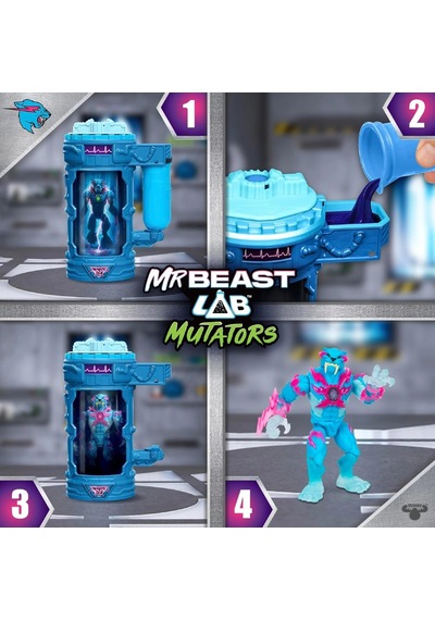 Mr Beast Lab Mutasyon Oyun Seti Lightning Panther