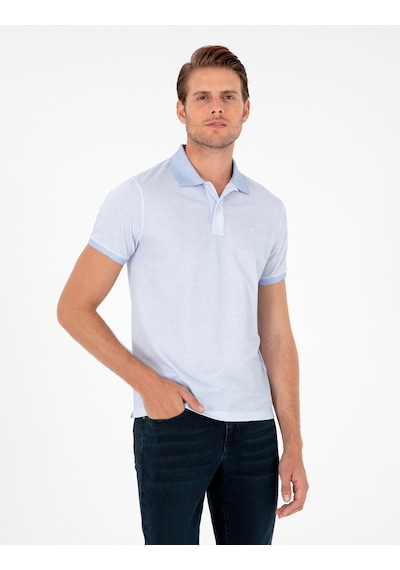Pierre Cardin Erkek Açık Mavi Tişört 50288926-vr003 Açık Mavi