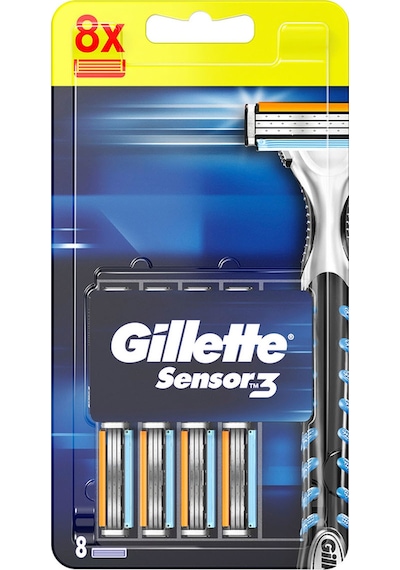 Gillette Sensor3 Yedek Tıraş Bıçağı 8'li