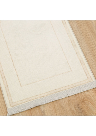 Lüks Kadife Elit Coçuk Seccade- Krem 40 82 Cm Çok Renkli
