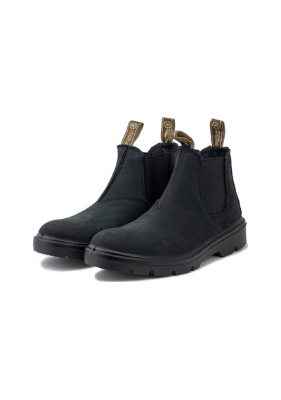 701 Negro Erkek 9080 Natural World Bota Chelsea Nobuck Elastıcos 701 Negro
