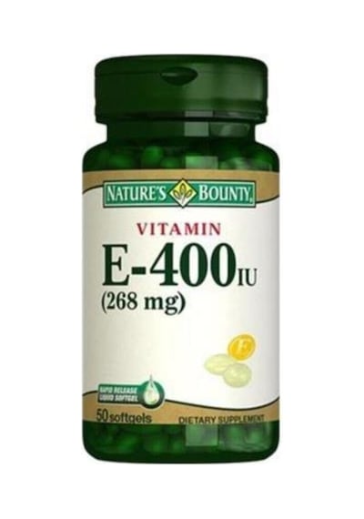 Vitamin E 400 Iu Pure D-Alpha 50 Kapsül