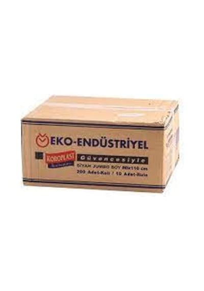Koroplast Eko Endüstriyel Jumbo Çöp Torbası 10 Adet 20 Rulo