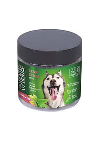 Diş Sağlığı İçin Yeşil Çaylı Mini Köpek Ödülü 110 Gr
