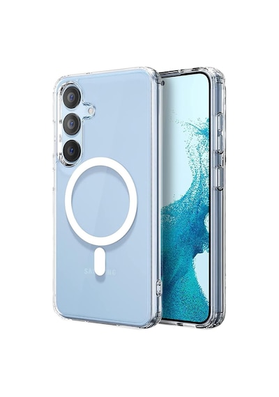 Microsonic Samsung Galaxy Uyumlu A54 Kılıf Magsafe Clear Sararmaz Şeffaf -
