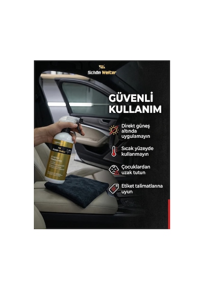 Araç Oto Döşeme İç Detay Temizleyici Sprey 500ml Heron