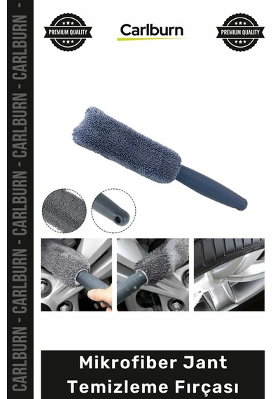 Fırça Etkili Temizlik Yüksek Kalite Dayanıklı Lastik Yüzey Uyumu Mikrofiber Jant Temizleme Fırçası