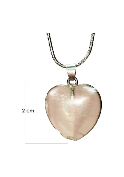 Florit Doğal Taşı Zincirli El Yapımı Kolye Uç: 2 Cm Zincir: 20 Cm Kutulu Çok renkli