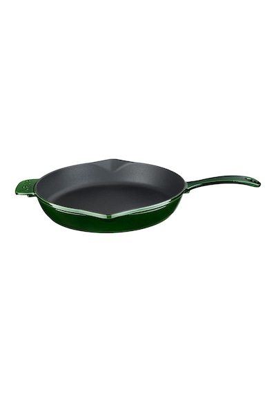 Lava Metal Premium Serisi - Döküm Kızartma Tavası, Yuvarlak, 28 Cm, Majolik Yeşil Genel