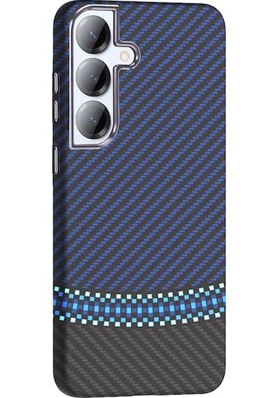 Galaxy Uyumlu S25 Kılıf M-safe Şarj Özellikli Karbon Fiber Görünümlü Gros Kapak - S N/a N/a