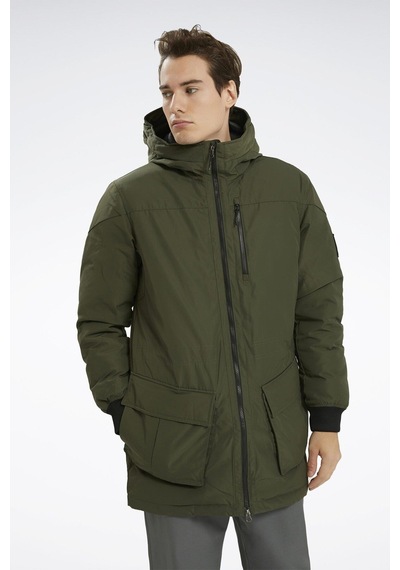 Reebok Ow Down Hc0677 Kaz Tüyü Erkek Parka Bol Kalıp 001