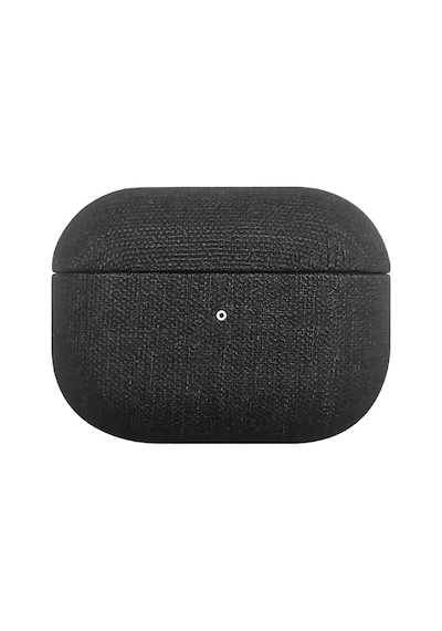 Piili Apple Uyumlu AirPods Pro 2 Kumaş Kılıf - Siyah