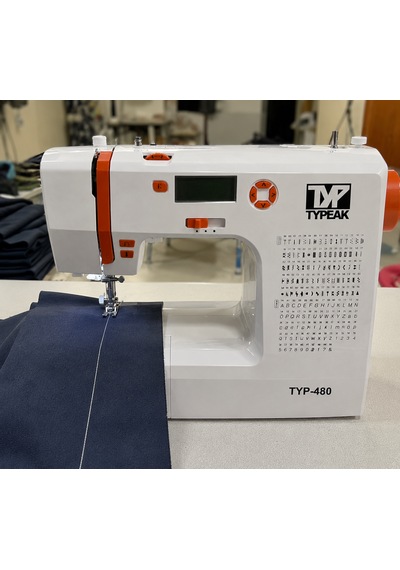 Typeak 145 Desenli Elektronik Ev Tipi Dikiş Makinesi Dijital Panelli, Otomatik İplik Takmalı