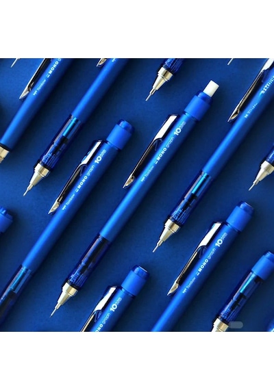 Tombow Mono Graph Limited Edition 10. Anniversary Neutral 0.5mm Mekanik Kurşun Kalem Mavi / Dpa-164 Diğer