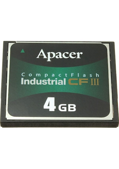 Apacer Compact Flash CF III 4 GB Endüstriyel Geniş Sıcaklık Destekli Hafıza Kartı