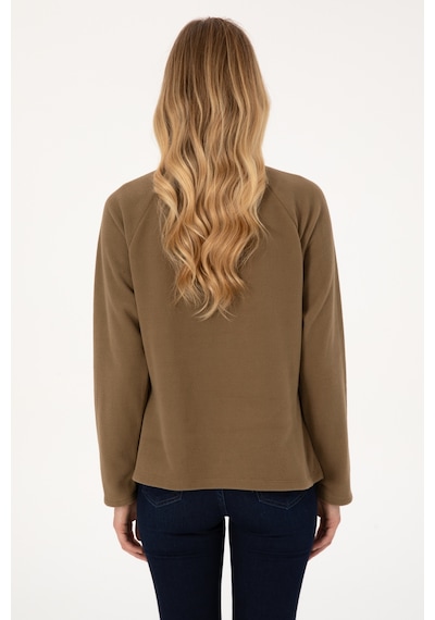 U.s. Polo Assn. Kadın Açık Haki Sweatshirt 50316714-vr183 Acık Hakı