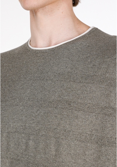 Colin's Colins Regular Fit Erkek Yeşil Kazak Cl1074003 Cl1074003 Q1.v1 Kha Haki