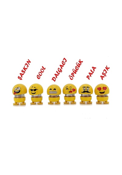 Zıp Zıp Kafalar Sevimli Kafa Sallayan Emojiler Çıın Kafalar