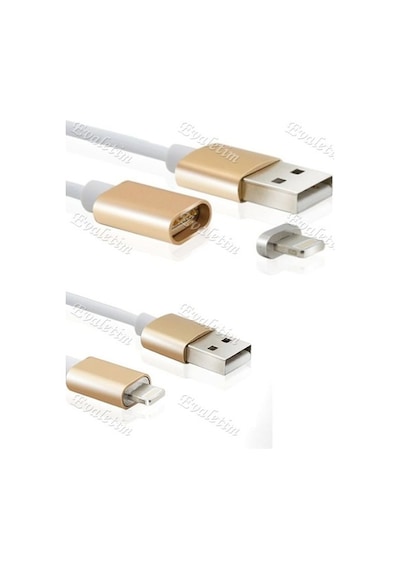 Manyetik Usb Mıknatıslı Data Şarj Kablosu 4849P Plus