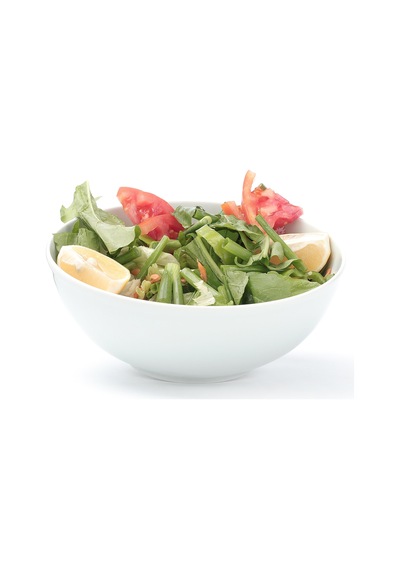 Güral Porselen Porselen Salata Tabağı Çok Amaçlı Tabak 20 Cm