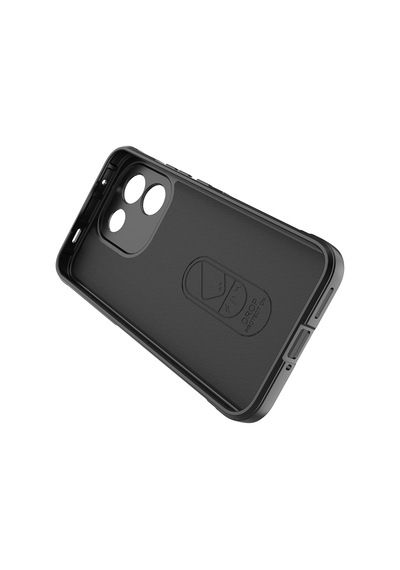 Xiaomi Redmi Note 17 Pro Max Kılıf Elde Tutma Kolaylıkla Kaydırmaz Kenar Line Dizayn Optietnik Kapak Siyah
