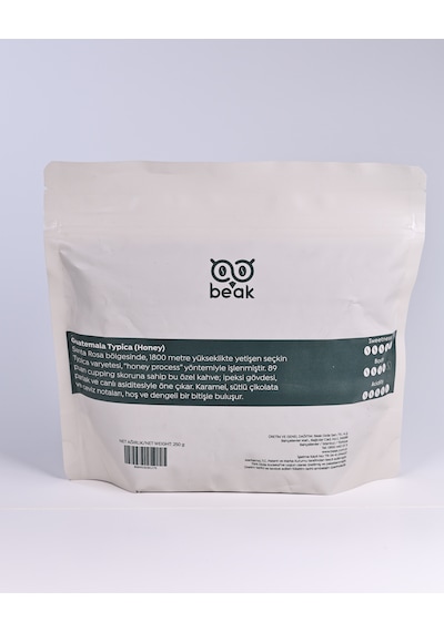 Guatemala Typica Honey Çekirdek Kahve 250 Gr , %100 Arabica Çekirdek Kahve