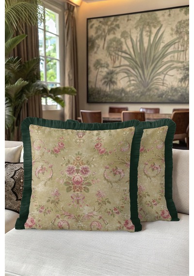 Vintage Çiçek Saçaklı Yastık Kılıfı - Avangart Country Pembe Yeşil Siyah Püsküllü Kırlent Kılıfı Buzlu Kanyon Mira Vintage Çiçek Saçaklı Yastık Kılıfı - Avangart Country Pembe Yeşil Siyah Püsküllü Kırlent Kılıfı Buzlu Kanyon Mira