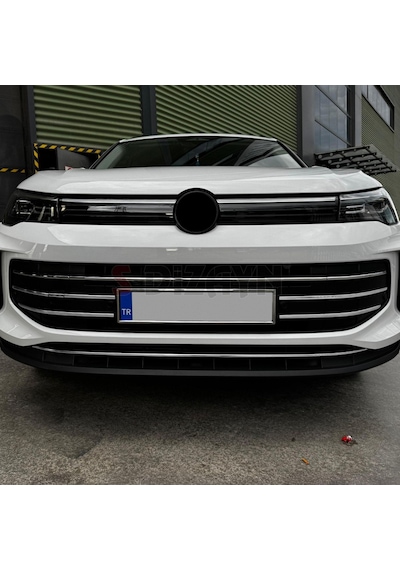 S-dizayn Vw Tiguan 3 Krom Ön Tampon Çıta Seti 7 Prç. 2024 Üzeri A